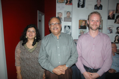 Aishveryaa Nidhi, CG Mr. Arun Kumar Goel and Pete Malicki 2