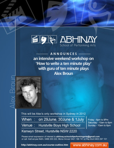 Weekend Intensive Play Writing Workshop 2012