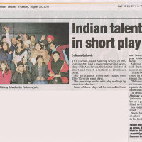 The Leader - Indian talent shines in short play class